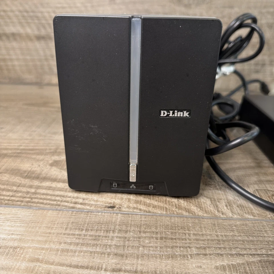 D-Link DNS-321 2-Bay NAS Server for Home & Office Data Storage Enclosure - Image 2 of 4