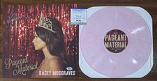 Kacey Musgraves Pageant Material SIGNED AUTOGRAPHED Pink Vinyl Cover PSA DNA COA