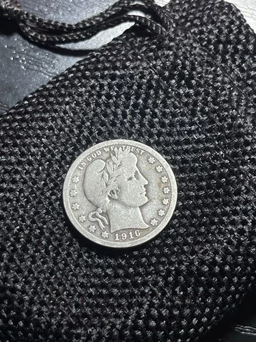 1916-P Barber Quarter