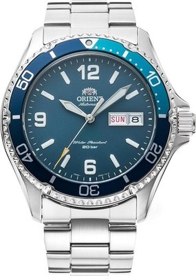 ORIENT KAMASU/ MAKO III Arabic Ocean Blue RA-AA0818L Herrenuhr Automatik Ac