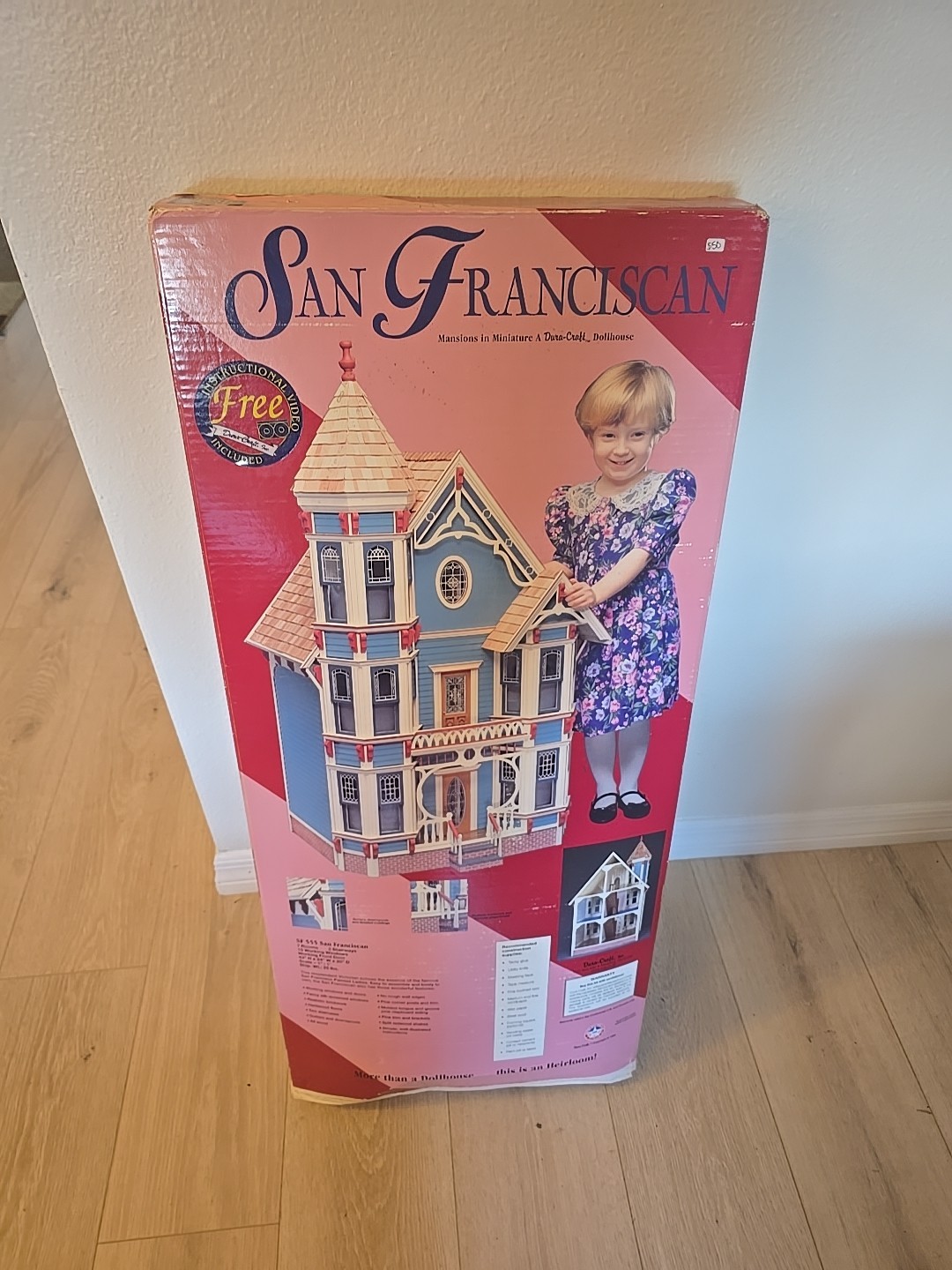 Vintage 1994 SAN FRANCISCAN Dollhouse Kit DURA-CRAFT NEW NOS Miniature 1