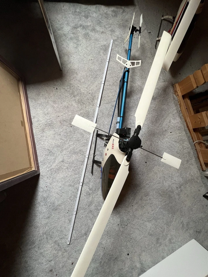 Robbe Moscito RC Hubschrauber Helikopter RC Selbstbau Metallbau Modell - Bild 4 von 4