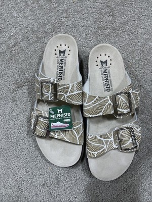 Mephisto HESTER Sandals Camel Panama Size 39/9 Nwob