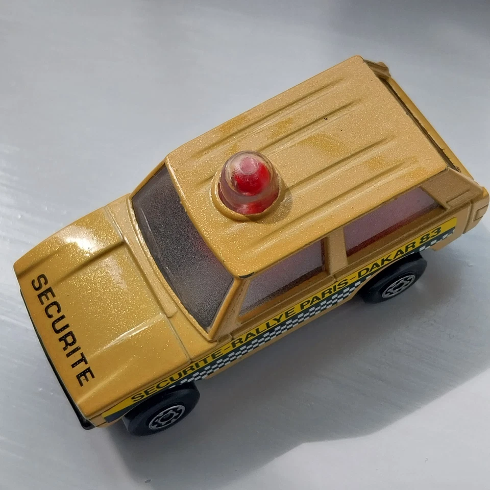 Matchbox Superfast Nº20 Rallye París Dakar Extremadamente Raro Pintura Metálica Sin Caja Foto 3 de 4