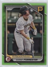 2024 Bowman Prospects Neon Green Border 286/399 Garret Forrester #BP-148 2x9