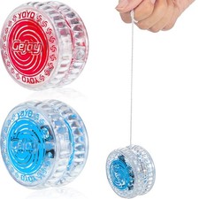 2 Pack LED Light up Yo-yo 2.24 inches in diameter, 1.38 thickness