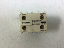 NEW, SCHNEIDER ELECTRIC, LA1KN20, AUXILIARY CONTACT BLOCK, TESYS, FREE SHIPPING