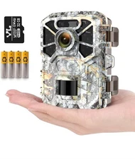 30MP 2K Trail Camera - Latest Sensor, Wide-Angle View, 0.2s Trigger Speed,...