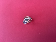 Vintage Mexico Sterling Silver 925 Abalone Ring Size 7, SIGNED.