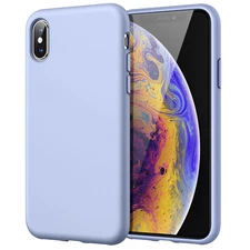 JETech Silicone Case for iPhone X/XS 5.8-Inch, Silky-Soft Touch Full-Body Case