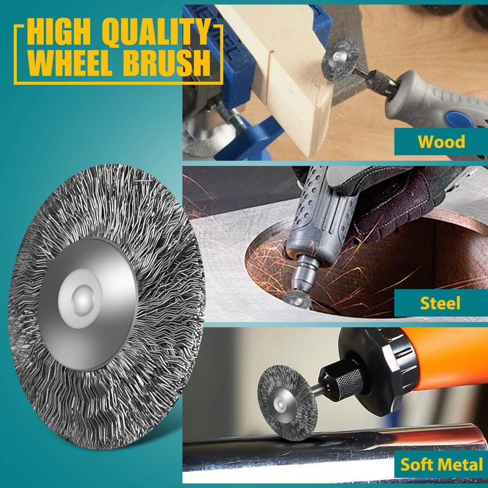 350pcs Grinding Sanding Polishing Steel Tool Set For Dremel Rotary Accessory Kit - Image 3 of 4