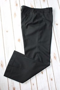 Ann-Taylor-Pants-10-Trouser-Work-Black-Wool-Cashmere-Blend-Career-32-034-Inseam