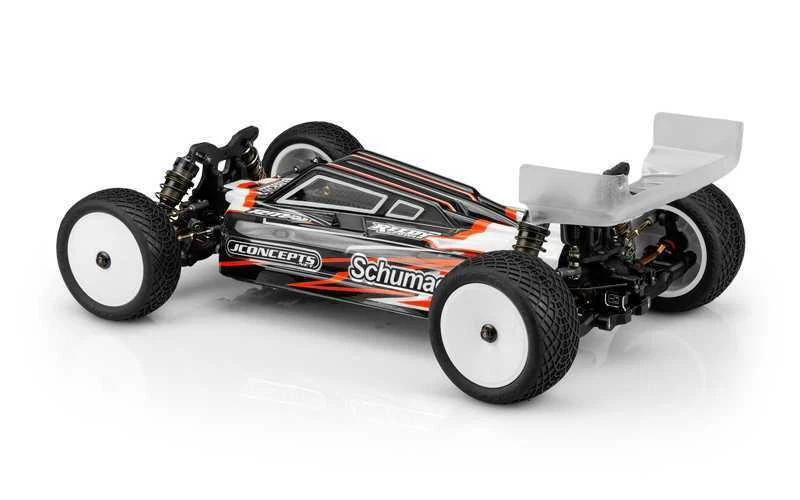 JConcepts 0461L S2 Schumacher Cat L1 Evo Clear Body Light Weight w/ Turf Wing - Image 2 of 4