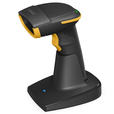 Inateck 1D&2D Kabelloser Barcode Scanner, 2.4Ghz Intelligente Station