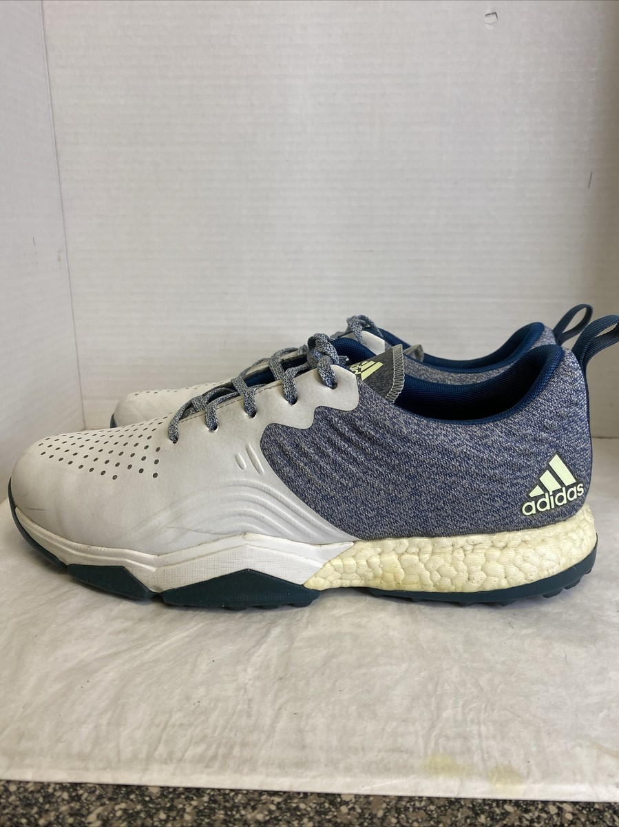 Adidas Adipower 4orged Boost Men\'s Size 10 Golf Shoes Gray/White/Blue F34193 s-l400.jpg main image 2