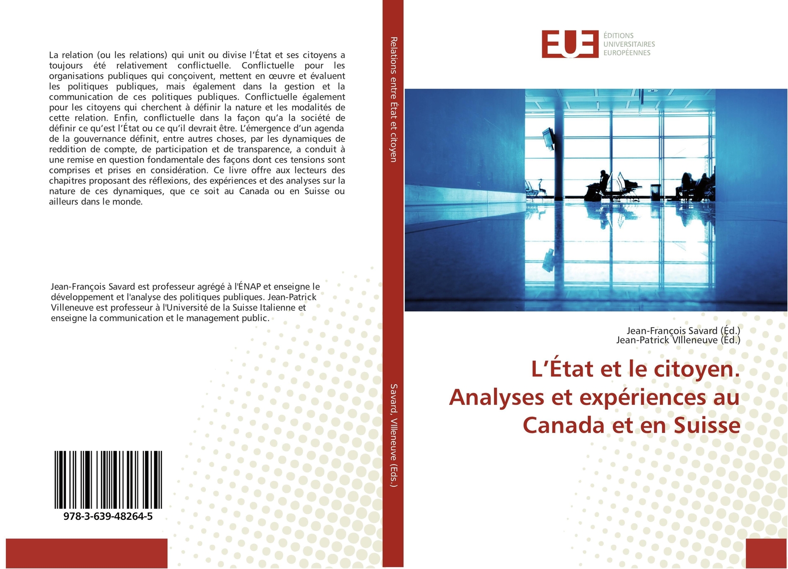Thumbnail - L¿état Et Le Citoyen. Analyses Et Expériences Au Canada Et En Suisse