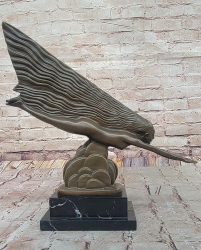 Bronze Sculpture After Maurice Guiraud-Riviere Swimmer Modeled As Art Gift - Picture 6 of 10