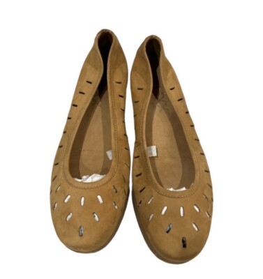 The Flexx Perforated Tan Loafer