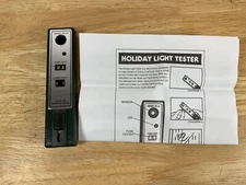 Holiday Christmas Light Bulb Lamp and Fuse Tester H75452 w/ Instruction Sheet