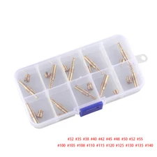 10 Sets Carburetor Main Jet Slow Pilot Jet Set Kit For PWK Keihin OKO KOSO CVK