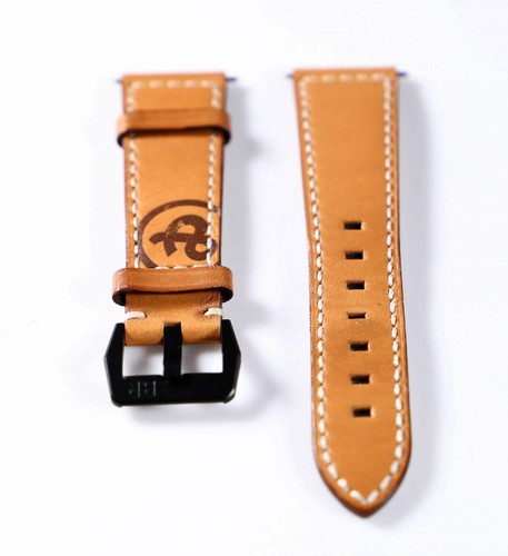 Bell \u0026 Ross 22MM Leather Strap Band 