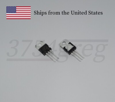 4pcs - LM317 LM317T - Adj. Volt Regulator - 1.5 Amp - TO220 - STMicroelectronics