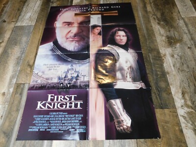 First Knight Movie Poster 2 Sided Original 27x40 Richard Gere Sean Connery 