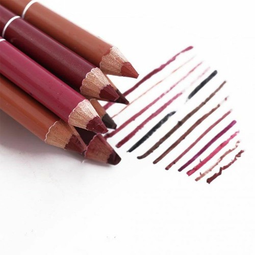 Set Makeup Lipstick Tool Per Pencil Colors Pcs Lipliner Waterproof Lip Liner - Picture 12 of 12