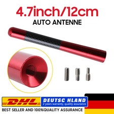 Auto Antenne 12cm Stabantenne Dachantenne Rot Für VW Audi BMW Skoda Ford NEU