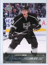 2015-16 Upper Deck Hockey 202 Jordan Weal Young Guns RC Los Angeles Kings C