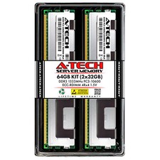 64GB 2x 32GB PC3-10600R RDIMM Supermicro 1017GR-TF 2027R-WRF Memory RAM