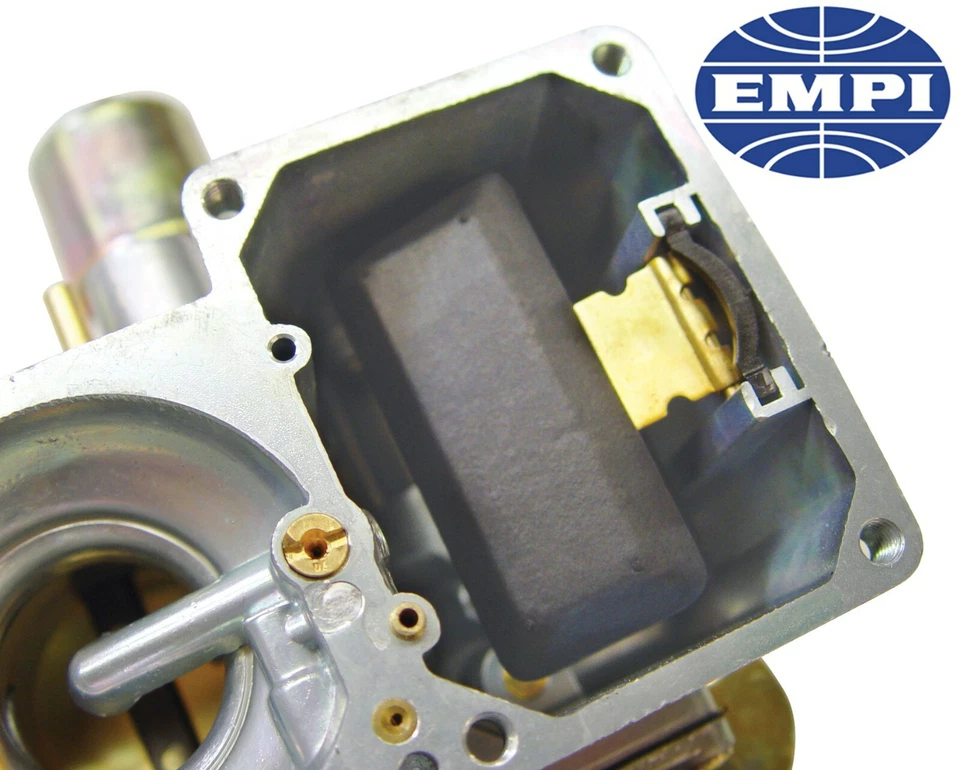 Carburador EMPI 34 Pict-3 12 voltios obturador 1600cc stock repuesto doble puerto tipo 1 Foto 3 de 4