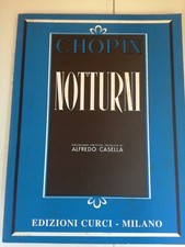 Chopin Notturni per pianoforte Edizione Curci