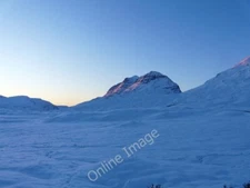 Photo 6x4 Liathach in Winter Raiment Coulin Lodge Late afternoon view of  c2010