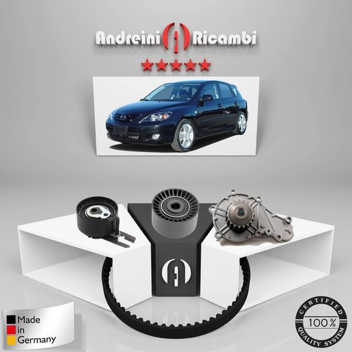 Kit Courroie de Distribution + Pompe Eau pour Mazda 3 1.6 Mz-Cd 66KW 90CV 2008->