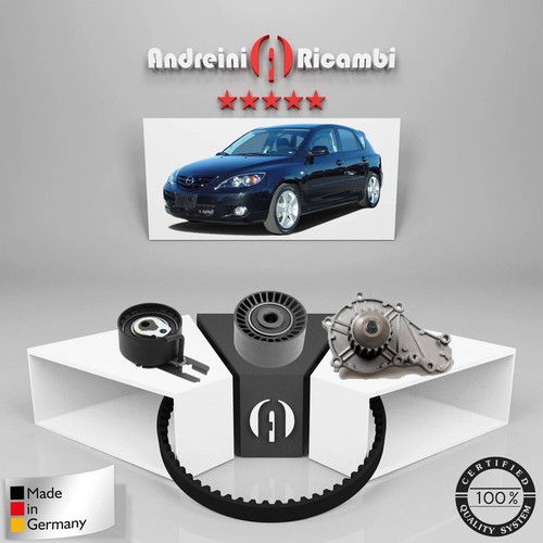 Timing Belt Kit+Water Pump Xmazda 3 1.6 Mz-Cd 66KW 90CV 2008 -> - Afbeelding 1 van 2