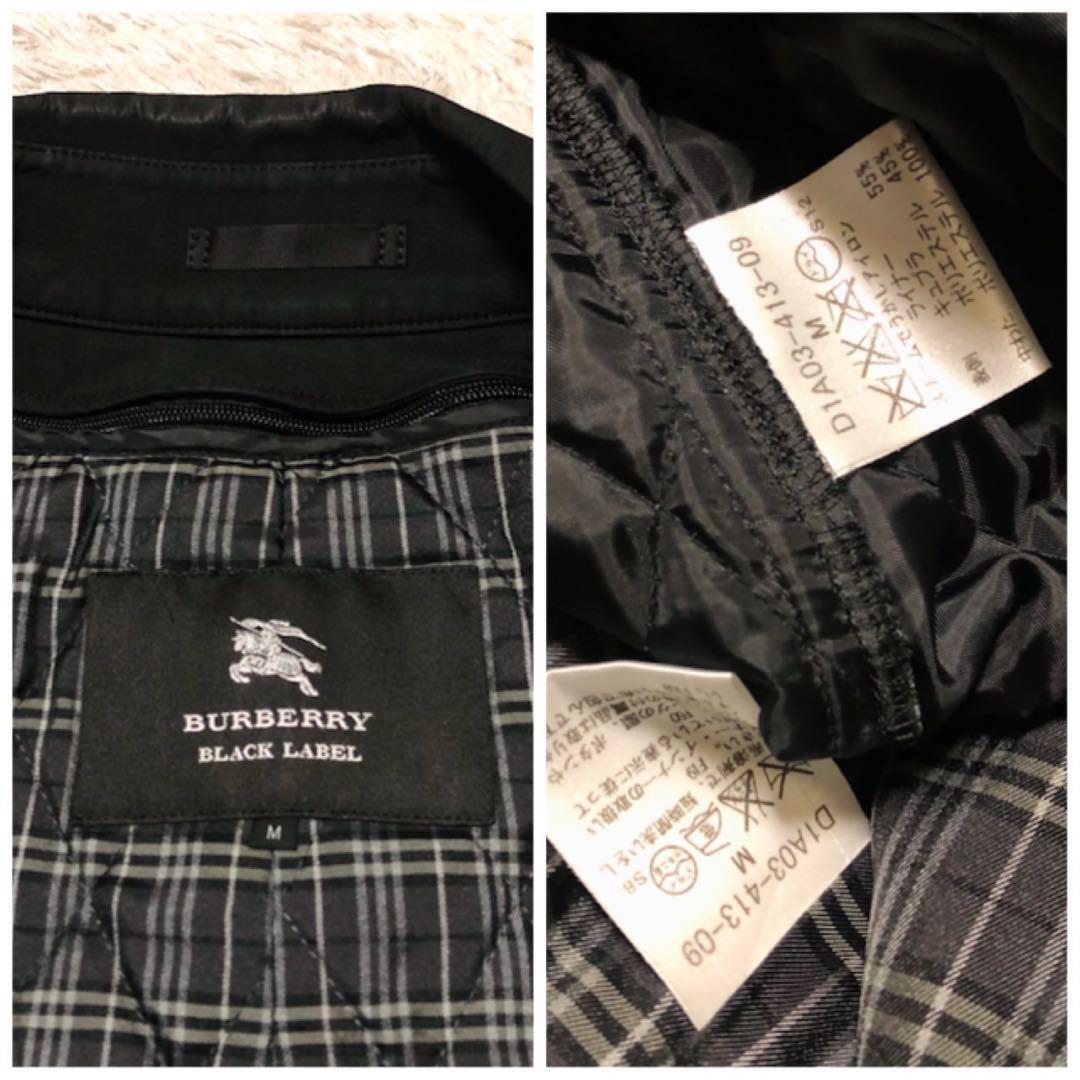 Burberry Black Label Trench Coat Black Polyester With Liner Size M For Men thumbnail 15