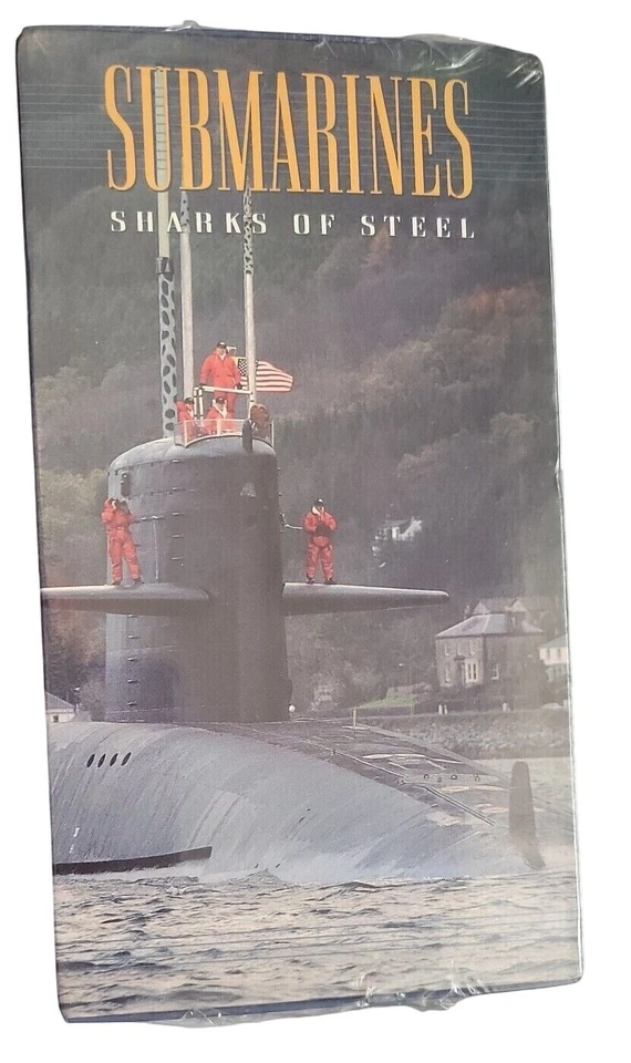 Submarines Sharks of Steel VHS 4 Video Tape Set Time Life Video Subs Military - Image 4 of 4