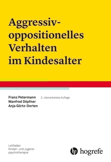 Thumbnail - Franz Petermann Aggressiv-oppositionelles Verhalten Kindesalter