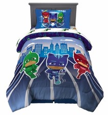 PJ Masks "Running to the Rescue" Kids Twin Bed Set-W4550841202, W7007189112