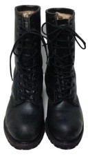 Vintage Men's Black Thinsulate Waterproof Moc Toe Boots, Made in USA, Size 8.5