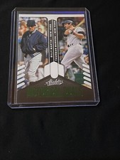 2022 Panini Absolute Baseball Historical Duals Green Billy Martin/Thurman Munson