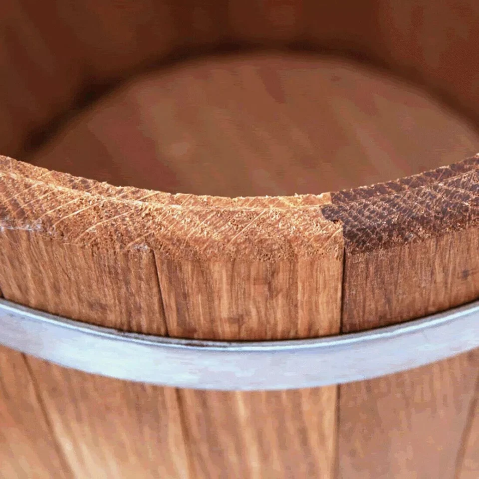 Barril de roble (20L...30L) con tapa para encurtidos y chucrut — KIT de fermentación Foto 3 de 4