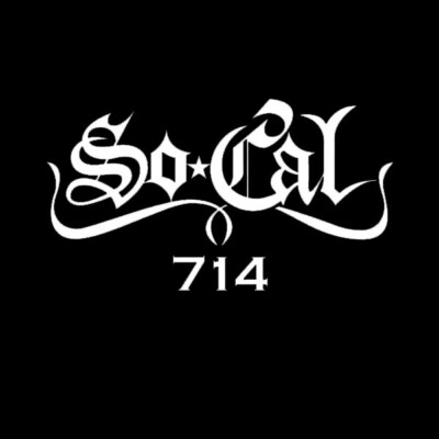 So Cal 714 Sticker Decal