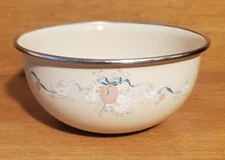 International China MARMALADE Enamelware bowl, 5 3/4", Very good