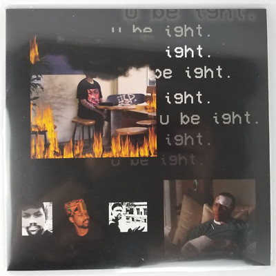 Evidence Vinyl Q-three Navy Blue Ear.Drum U BE IGHT (Pizza Splatter) Hip Hop LP