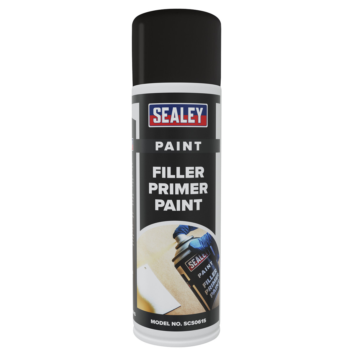 Sealey Filler Primer Paint 500ml - Pack of 6 SCS061