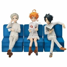 SEGA The Promised Neverland Premium Norman Emma Ray figure 3 set Japan F/S NEW