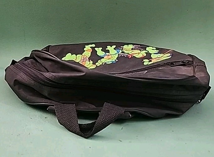 Vintage TMNT 1989 Mirage Studios Teenage Mutant Ninja Turtles Child Backpack HTF image 3