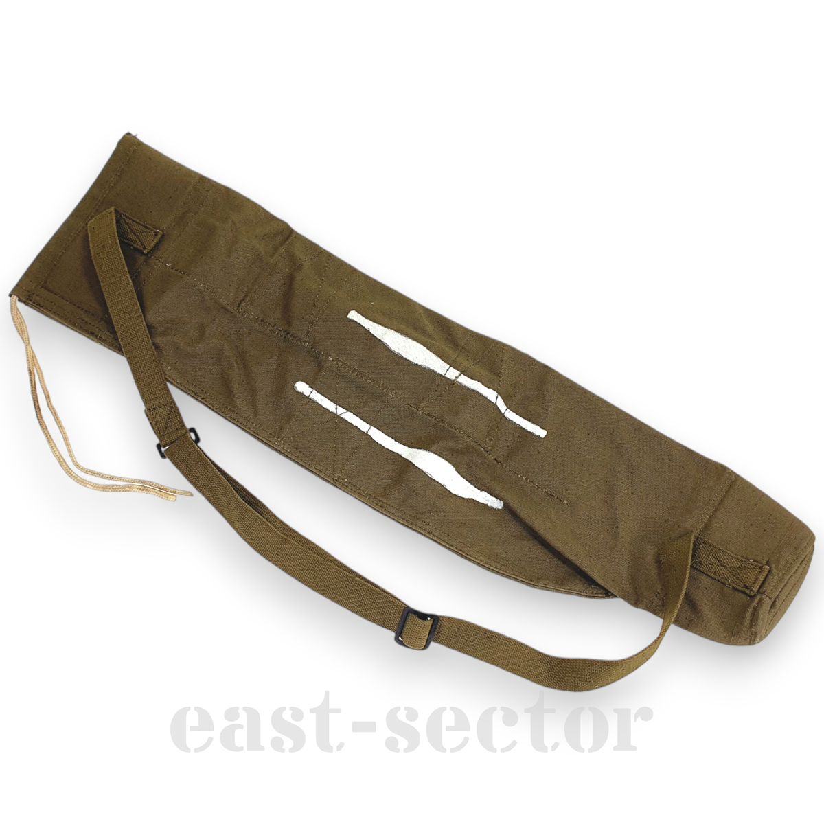 Original Vintage Canvas Carrying Bag Pouch for Two RPG-7 Rocket